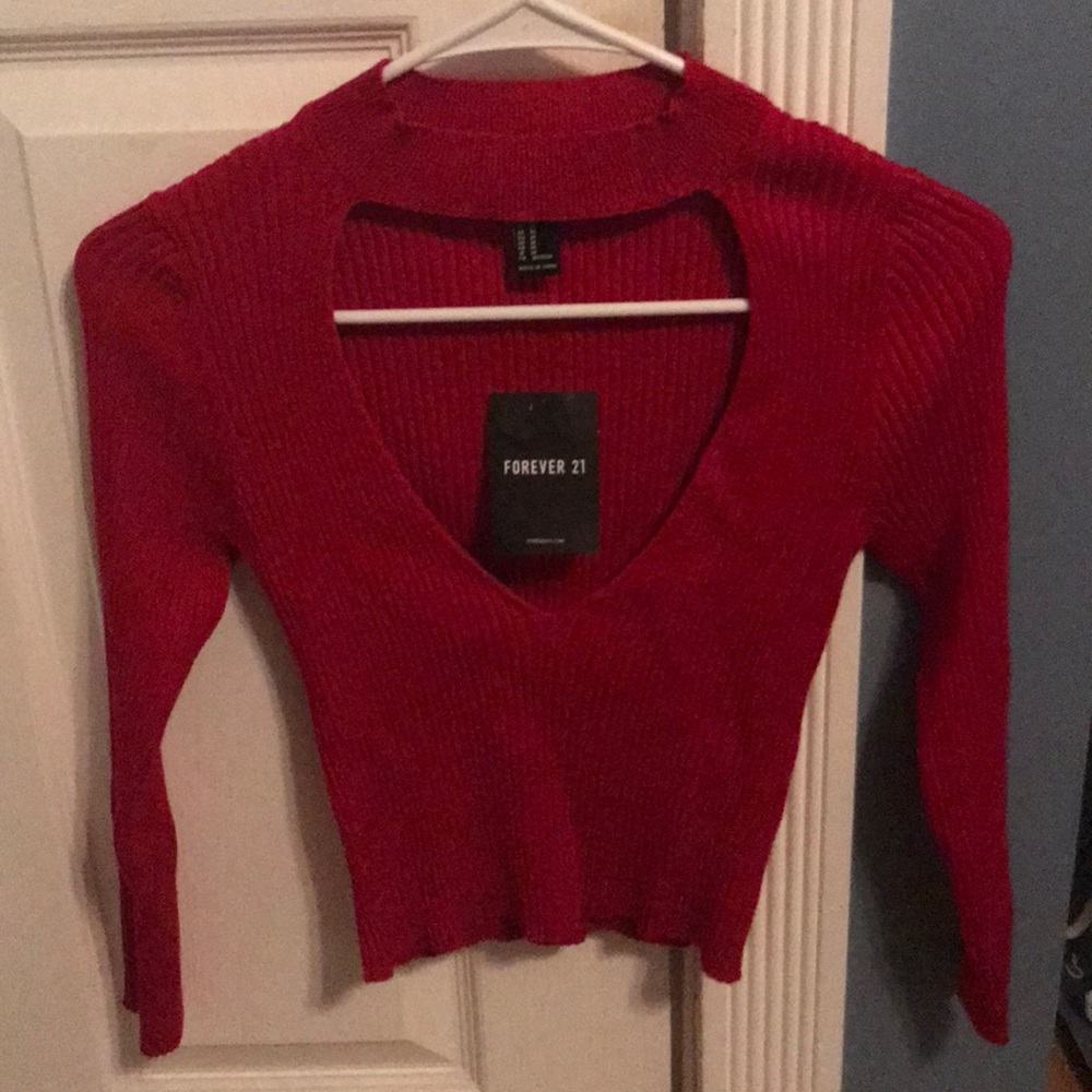 Rep crop top shirt